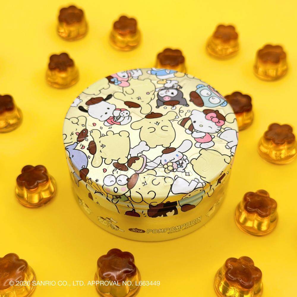 【STEAMCREAM】ポムポムプリン30周年記念も♡サンリオキャラクターの新作デザイン缶が可愛すぎ。