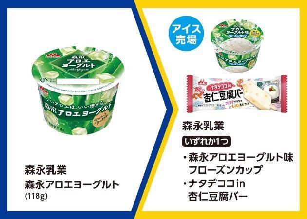 【ミニストップ】8月3日までアイス「森永アロエヨーグルト味」「杏仁豆腐バー」など無料券ゲットのチャンス！夕方～夜限定でお得なクーポンも。