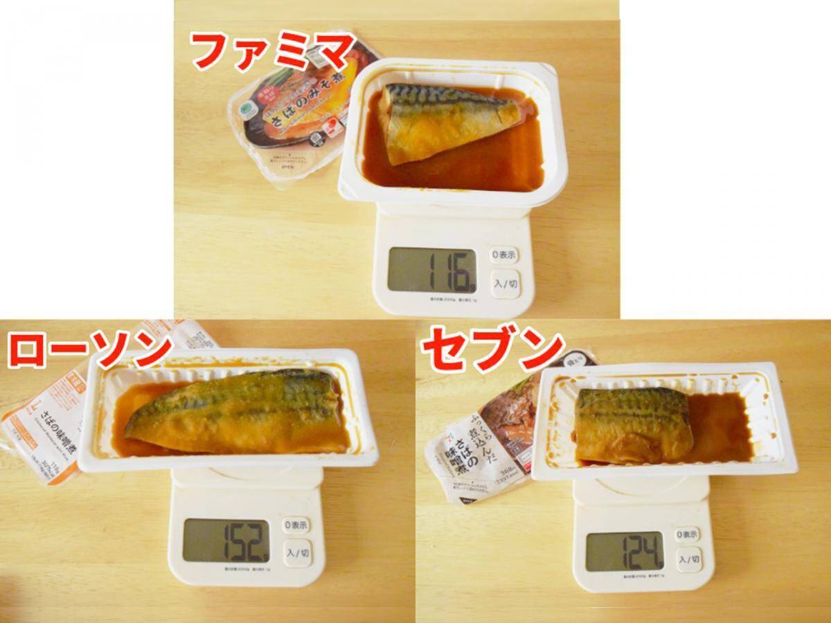 コンビニ「さばの味噌煮」食べ比べ！ローソン・ファミマ・セブンの味の違いを検証してみた《実食レポ》