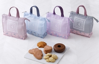 【紀ノ国屋】花柄＆淡めカラーのバッグで春気分♡焼き菓子を詰め合わせた限定スイーツバッグは4色展開