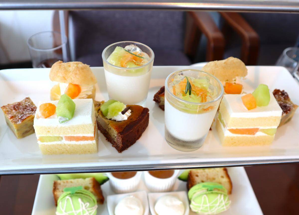 シュークリームとフリーフローに感動♡小田急ホテル夏の「メロンアフタヌーンティー」を実食レポート