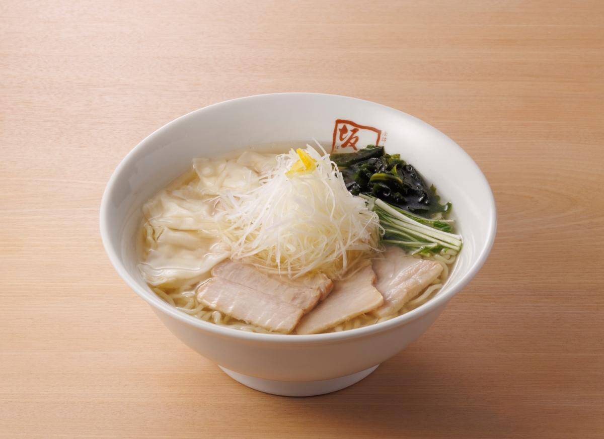 【喜多方ラーメン坂内】「あごだし塩ラーメン」が100円引き！4月13日までお得に楽しめるよ。