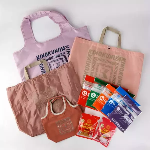 「【紀ノ国屋】数量限定「春のハッピーボックス」販売中。人気バッグや選りすぐりアイテムの詰め合わせ。」の画像