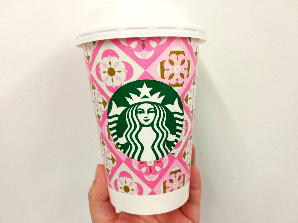 【スタバ】可愛いの声が続出！春限定のデザインカップは捨てたくないくらい可愛い♡