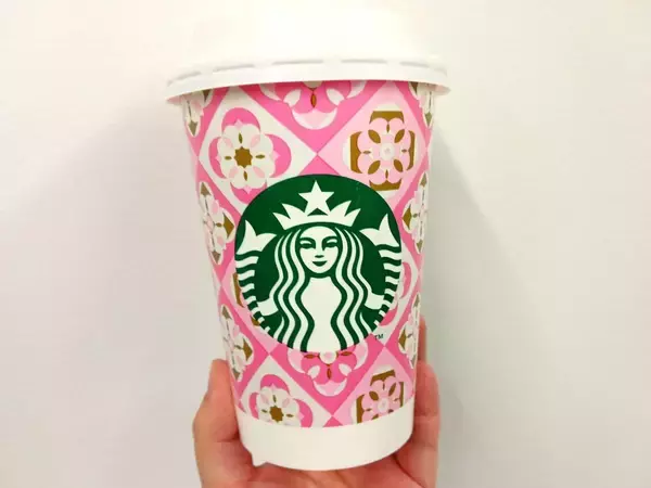 「【スタバ】可愛いの声が続出！春限定のデザインカップは捨てたくないくらい可愛い♡」の画像