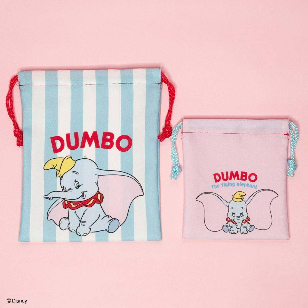 キャンドゥに「ダンボ」のグッズ登場中♡クリアステッカーやポーチ、巾着セットなど日常使いしやすいアイテムが勢ぞろい。