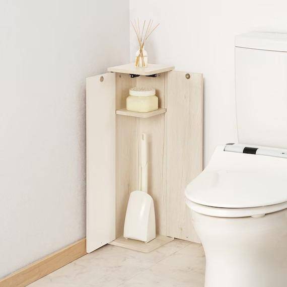 「トイレが一気に垢抜ける！」ニトリで買える"置くだけ＆省スペース"のおしゃれ収納アイテム3選