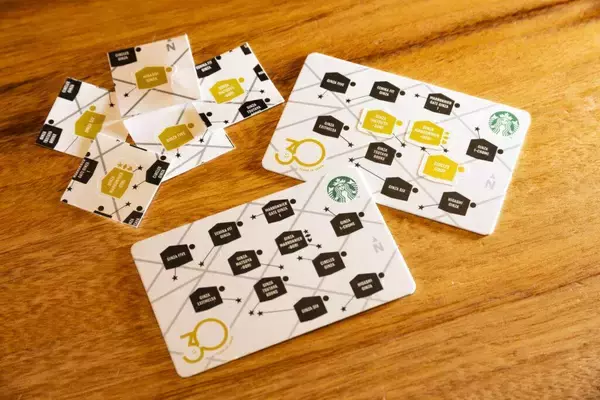 銀座エリア限定！ステッカーを集めてカスタムできる、日本上陸30周年記念の「スタバカード」が登場中《8月2日から》