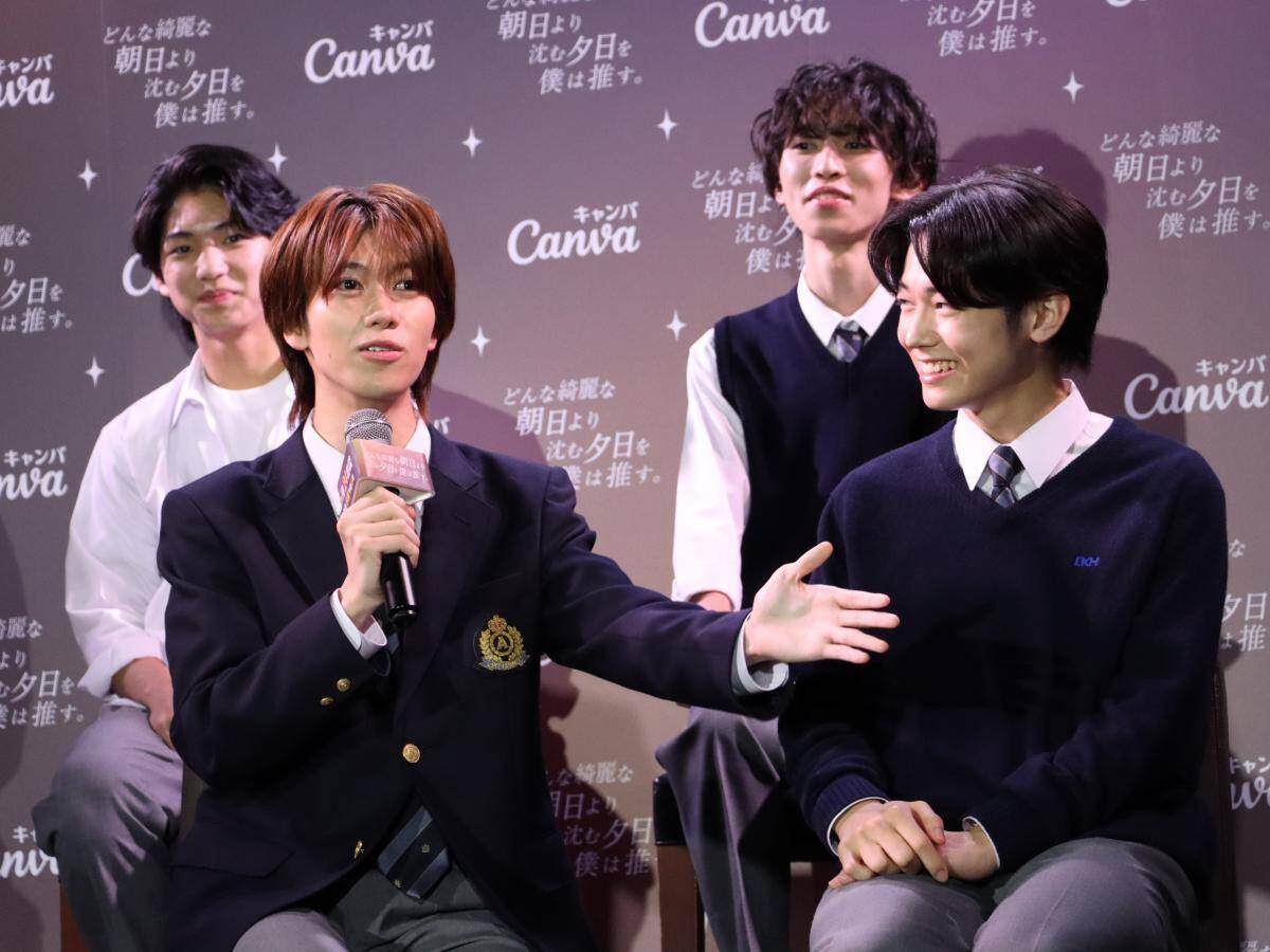 【写真大量】大東立樹さんらCLASS SEVEN全員出演！Canvaドラマの制作発表会をレポート