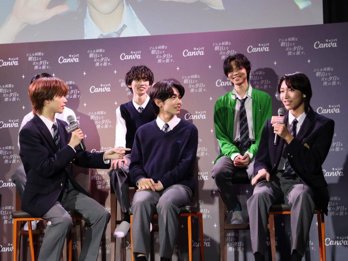 【写真大量】大東立樹さんらCLASS SEVEN全員出演！Canvaドラマの制作発表会をレポート