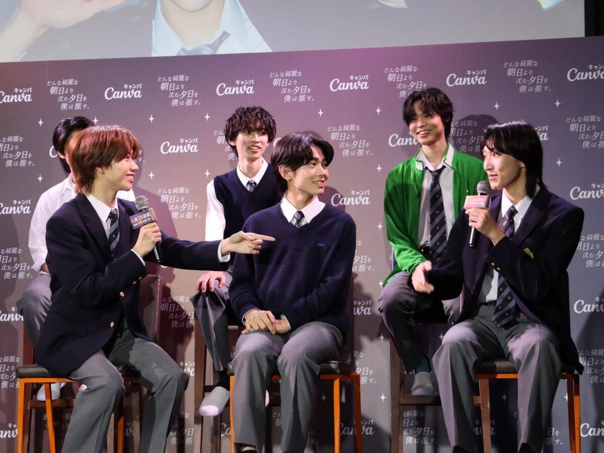【写真大量】大東立樹さんらCLASS SEVEN全員出演！Canvaドラマの制作発表会をレポート