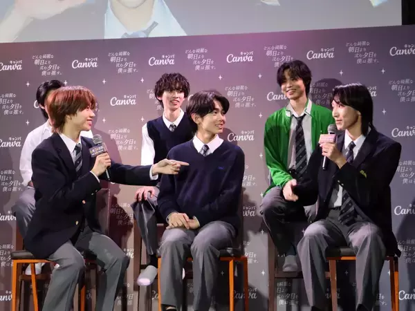 「【写真大量】大東立樹さんらCLASS SEVEN全員出演！Canvaドラマの制作発表会をレポート」の画像