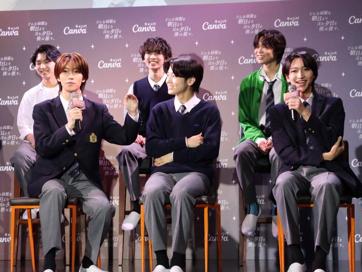 【写真大量】大東立樹さんらCLASS SEVEN全員出演！Canvaドラマの制作発表会をレポート