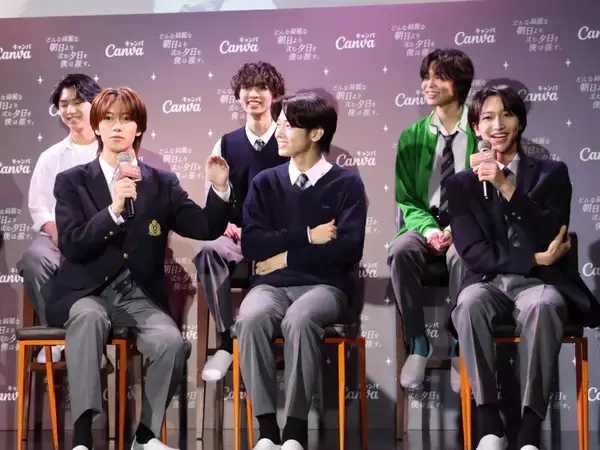 「【写真大量】大東立樹さんらCLASS SEVEN全員出演！Canvaドラマの制作発表会をレポート」の画像