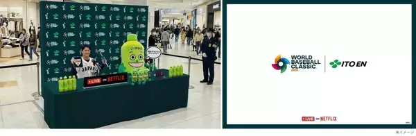 「【2026 WBC】全国9か所で「無料パブリックビューイング」開催。「お～いお茶」の特製ハリセンもらえるよ。」の画像