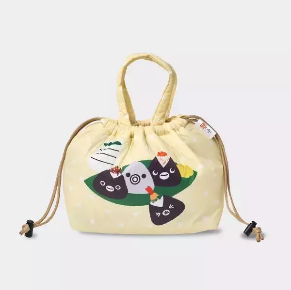 「Suicaのペンギン巾着トートがかわいすぎる♡「おむすび処ほんのり屋」のグッズ付きおむすびセットは数量限定。」の画像