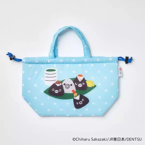 「Suicaのペンギン巾着トートがかわいすぎる♡「おむすび処ほんのり屋」のグッズ付きおむすびセットは数量限定。」の画像