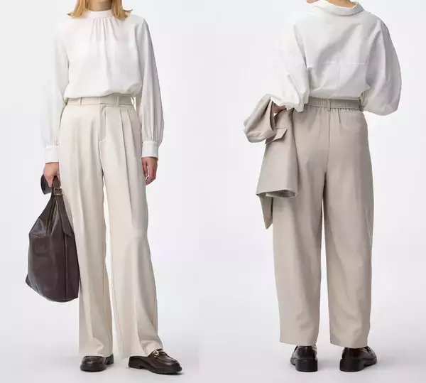 【GU】ブラウス＆パンツは1000円台！春のきれいめアイテム3選《3月12日まで特別価格》