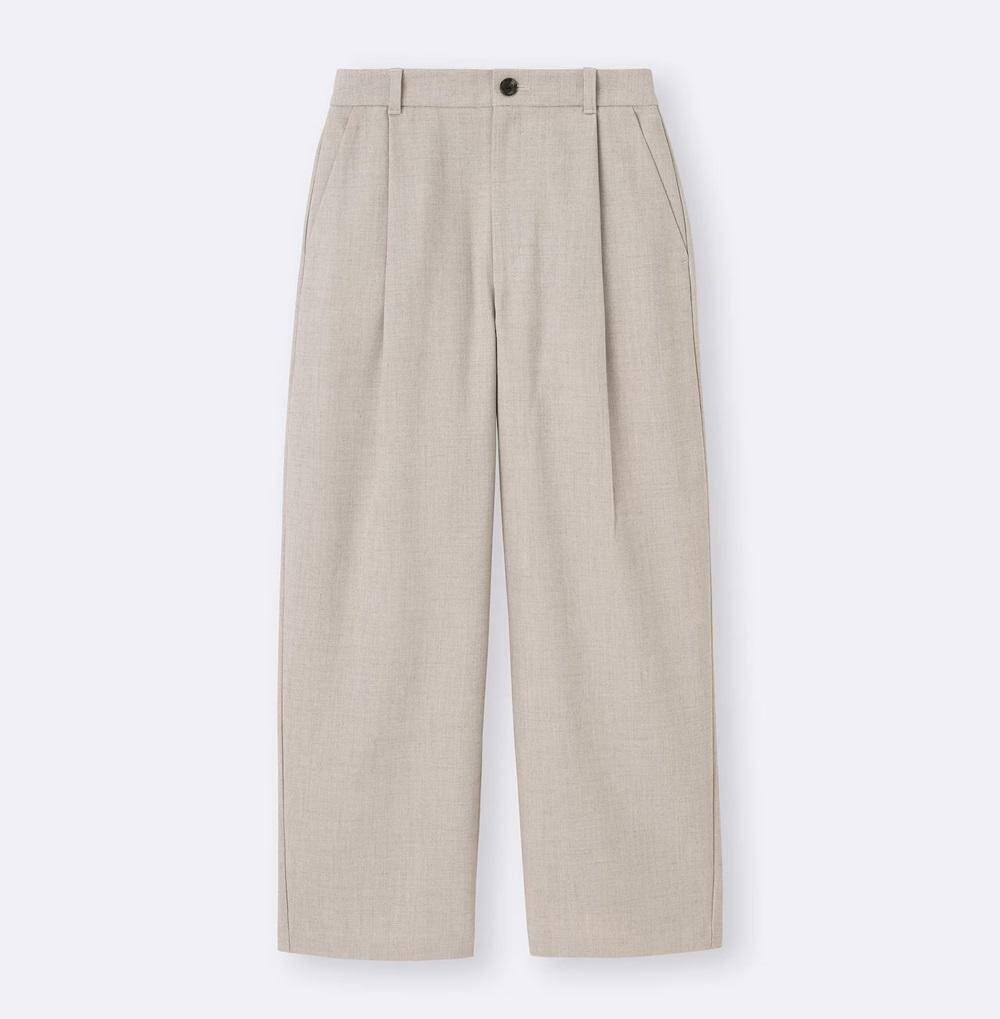 【GU】ブラウス＆パンツは1000円台！春のきれいめアイテム3選《3月12日まで特別価格》