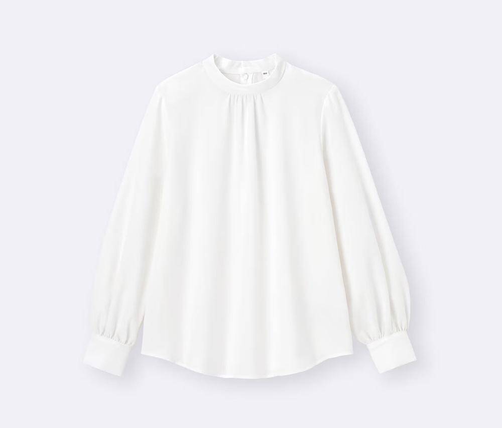 【GU】ブラウス＆パンツは1000円台！春のきれいめアイテム3選《3月12日まで特別価格》