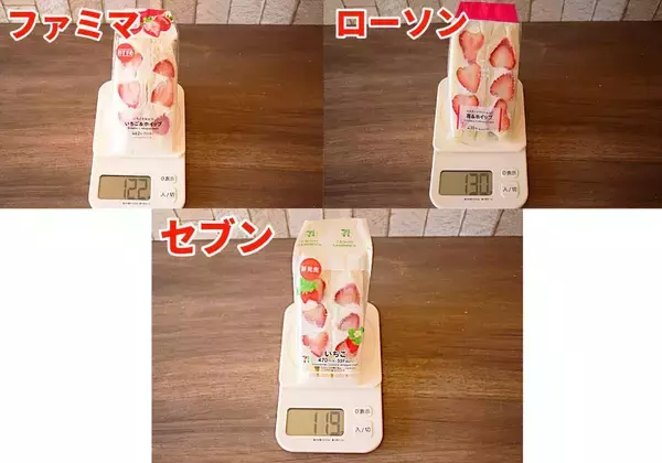「【2026年最新版】コンビニ「いちごサンド」食べ比べ！ファミマ・セブン・ローソンで満足度が高いのは？」の画像