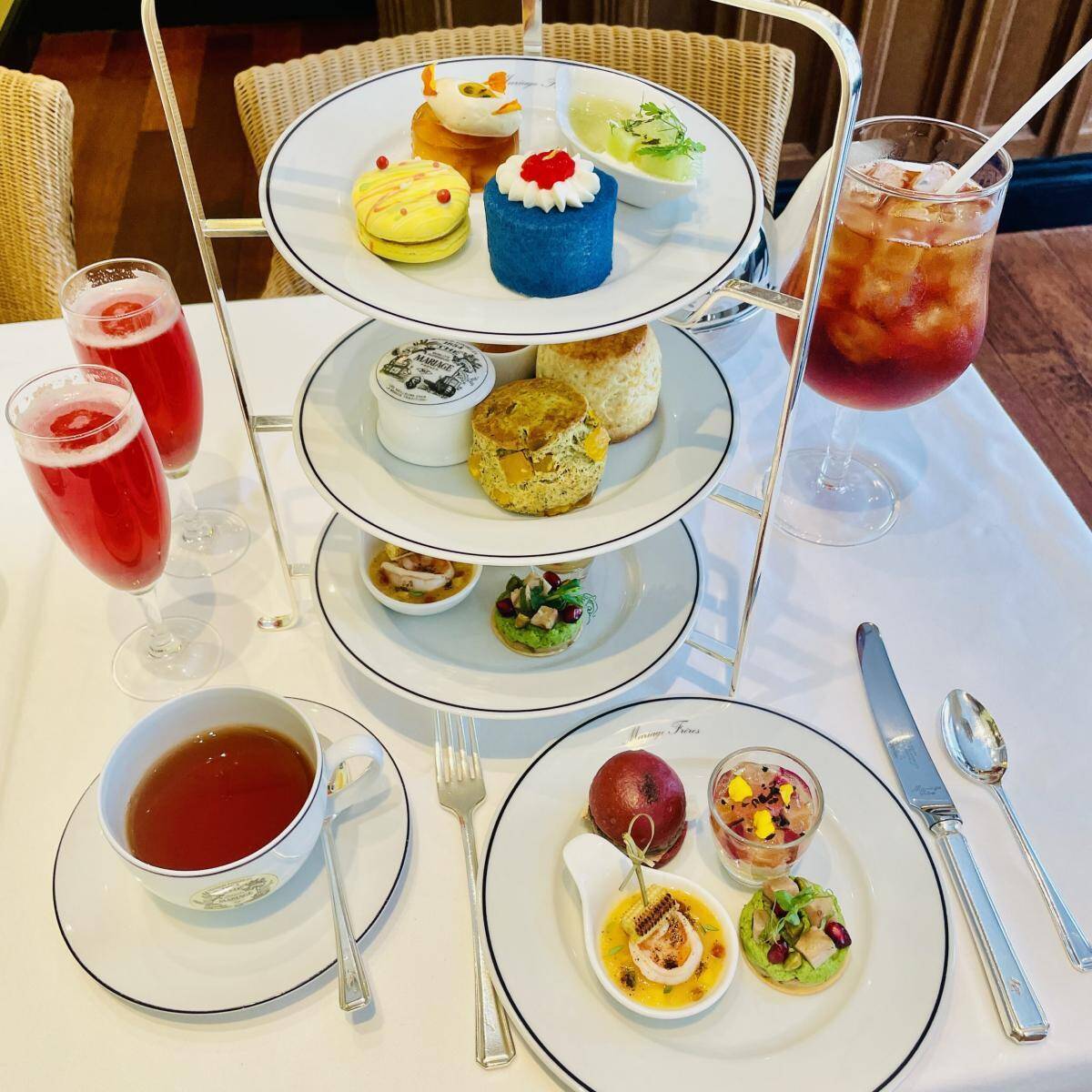 約100銘柄以上のお茶を好きなだけ！ マリアージュ フレール 銀座松屋通り店で夏のアフタヌーンティーを提供。《事前予約制》