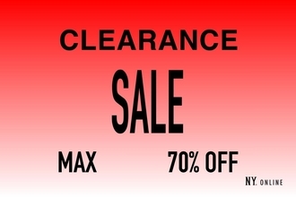 春夏アイテムが最大70％オフ。ファッション通販サイト「NYオンライン」でクリアランスセール開催中。