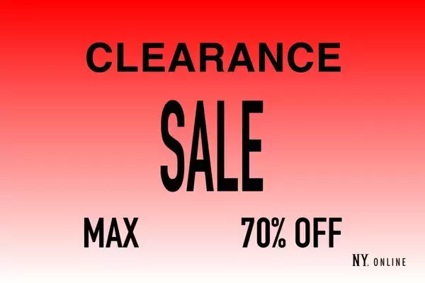 春夏アイテムが最大70％オフ。ファッション通販サイト「NYオンライン」でクリアランスセール開催中。