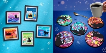 【カフェ・ベローチェ】かわいい黒ねこグッズがもらえる！「黒ねこ冬の満喫キャンペーン」やってるよ～