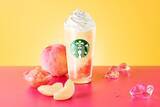 「【スタバ】「My フルーツ3 フラペチーノ」に「完熟白桃」が新登場！ピーチティー風カスタム美味しそう♡」の画像1