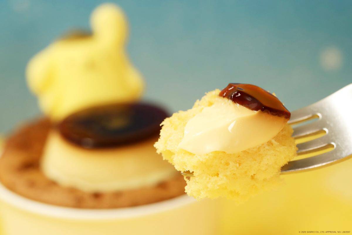 【パステル×ポムポムプリン】4月限定スイーツはシフォンケーキ＆ミニプリン。すごろくゲームができるパッケージが可愛すぎ♡