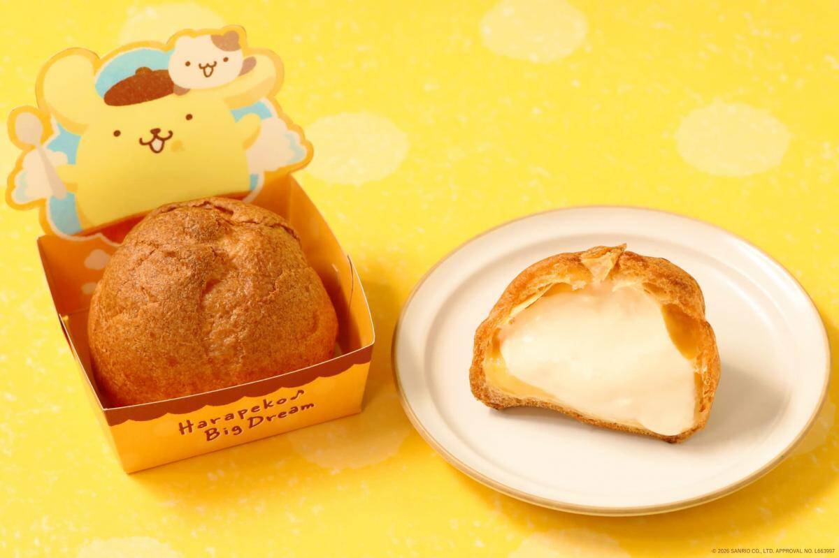 【パステル×ポムポムプリン】4月限定スイーツはシフォンケーキ＆ミニプリン。すごろくゲームができるパッケージが可愛すぎ♡