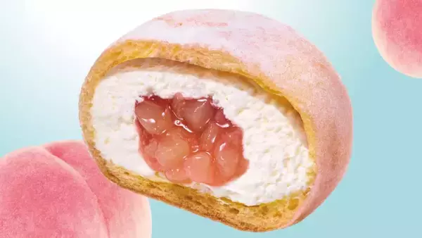 「【ローソン】桃を贅沢に味わえる♡新作スイーツおすすめ3選」の画像
