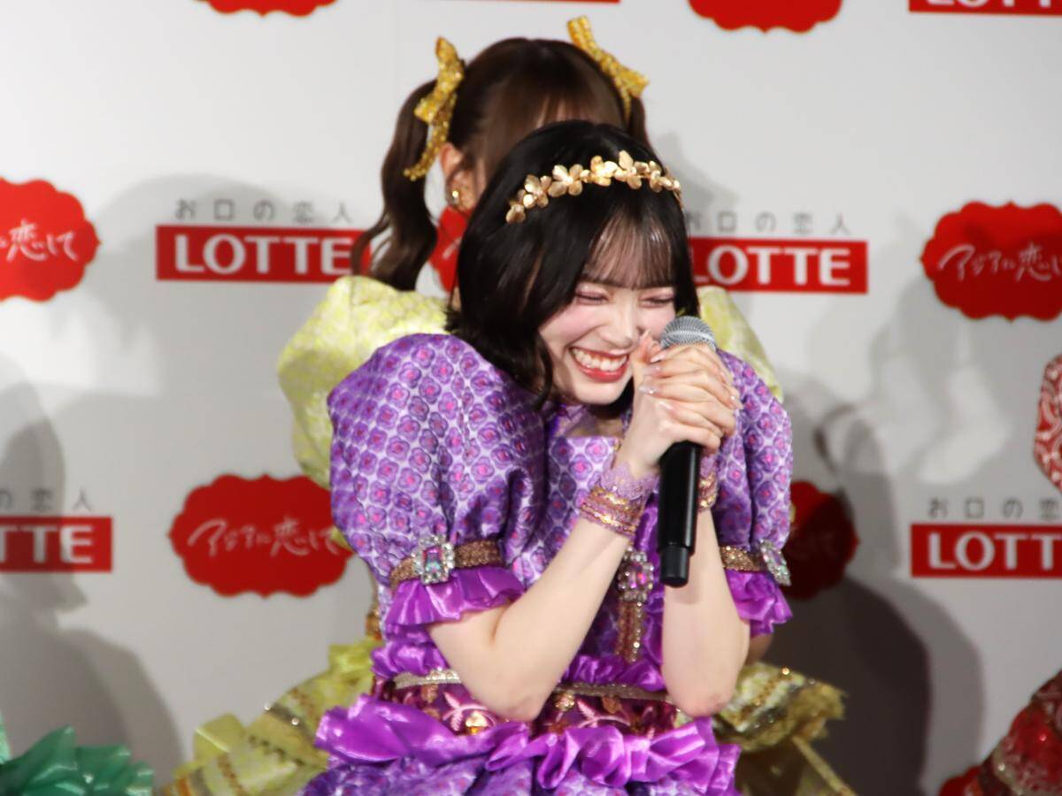 【写真たっぷり】大バズ中のアイドル「CUTIE STREET」が食レポ対決！ロッテの新アイス「アジアに恋して」発表会をレポート。