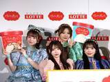 「【写真たっぷり】大バズ中のアイドル「CUTIE STREET」が食レポ対決！ロッテの新アイス「アジアに恋して」発表会をレポート。」の画像43