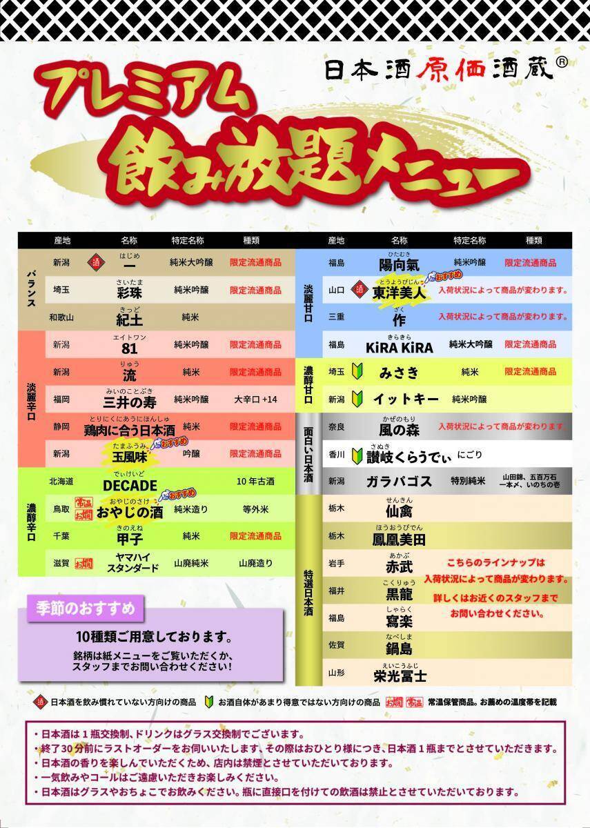 「時間無制限飲み放題」が980円！最大11時間、30種が好きなだけ飲めるキャンペーン開催中《8月31日まで》