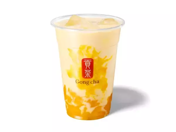 「【ゴンチャ】"飲むマンゴープリン"が期間限定で登場！デザートのような贅沢感♡」の画像