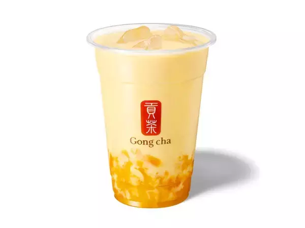 「【ゴンチャ】"飲むマンゴープリン"が期間限定で登場！デザートのような贅沢感♡」の画像