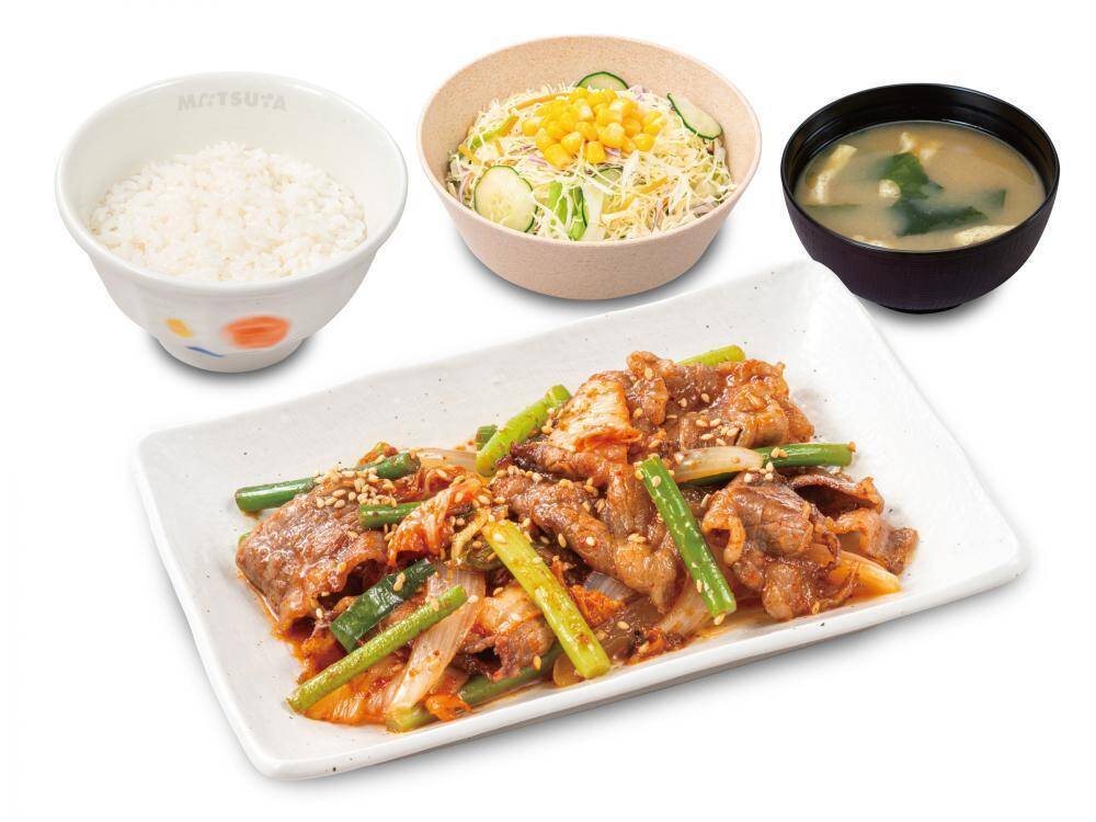 【松屋】「牛焼肉定食」が100円引き！1週間限定のお得なキャンペーン見逃さないで。《10日9時59分まで》