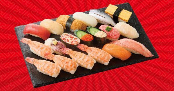 1貫あたり約67円！小僧寿しで、人気ネタをたっぷり味わえる「超得バリュー盛フェア」1月24日から土日の4日間限定で開催