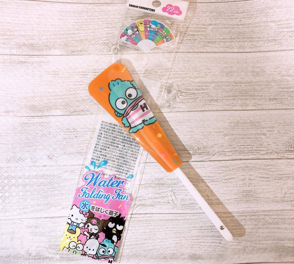 ダイソーでサンリオの 水を弾く 扇子見っけ キャラ勢ぞろいで連れて行こう 22年6月2日 エキサイトニュース