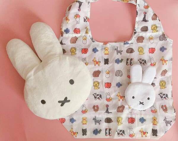付録 ミッフィーのクッションとエコバッグ激カワ リンネル4月号は絶対チェックね 2021年2月18日 エキサイトニュース