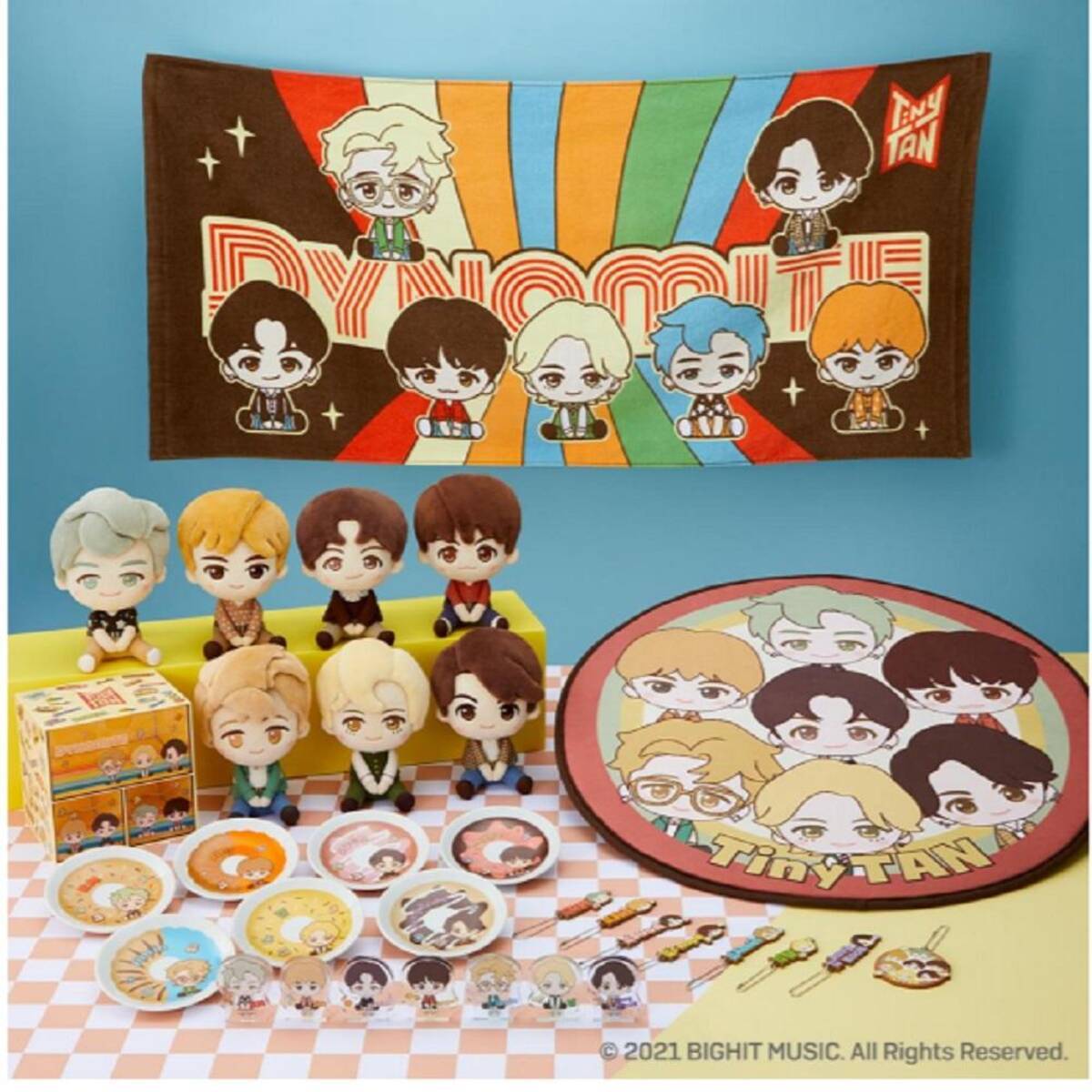 Bts Tinytanのdynamite 一番くじ が登場 Armyは開店アタックの準備を 21年11月24日 エキサイトニュース