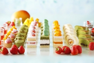 いちご・抹茶・マンゴーを心ゆくまで♡ショートケーキ4種の食べ比べが叶う"ご褒美ビュッフェ"がホテルニューオータニ幕張で開催《土日限定》