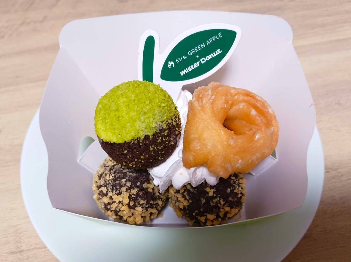 ミセスドーナツ全4種を実食レビュー！可愛さも食べ応えもばっちりで大満足。