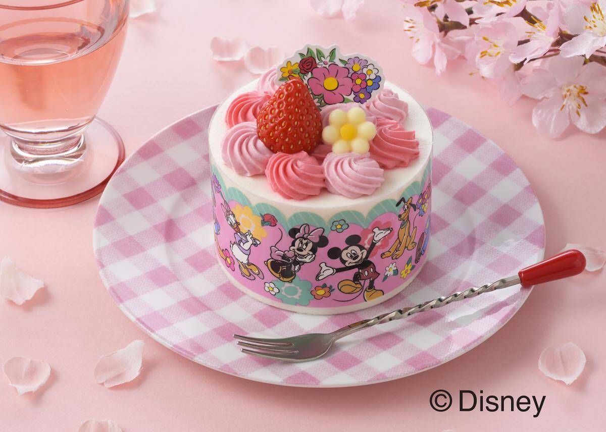 【銀座コージーコーナー】ディズニー「ミッキー＆ミニー」「プーさん」「バンビ」のケーキが登場♡お花見や春のお祝いにぴったり。
