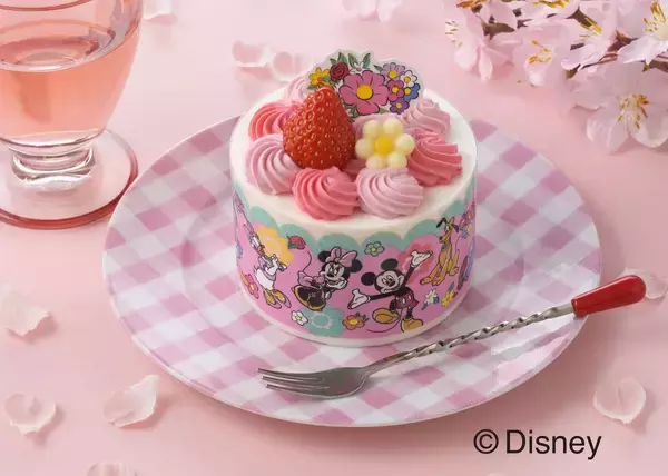 「【銀座コージーコーナー】ディズニー「ミッキー＆ミニー」「プーさん」「バンビ」のケーキが登場♡お花見や春のお祝いにぴったり。」の画像