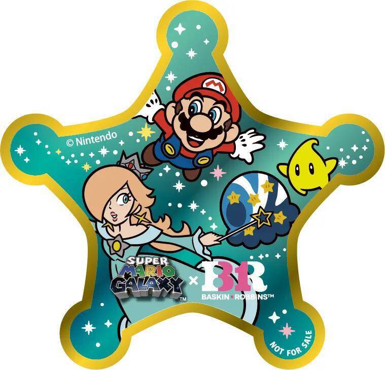 サーティワンとスーパーマリオギャラクシーがコラボ！かわいすぎる限定スリーブやチャーム、限定フレーバーは見逃せない♡