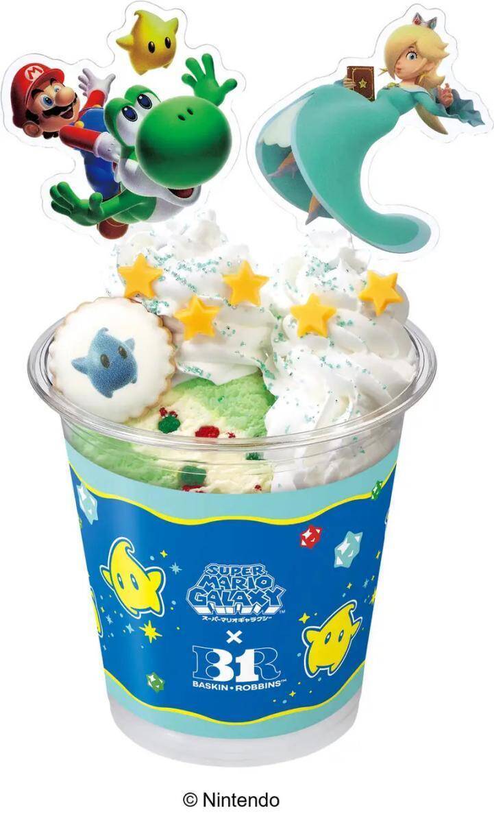 サーティワンとスーパーマリオギャラクシーがコラボ！かわいすぎる限定スリーブやチャーム、限定フレーバーは見逃せない♡