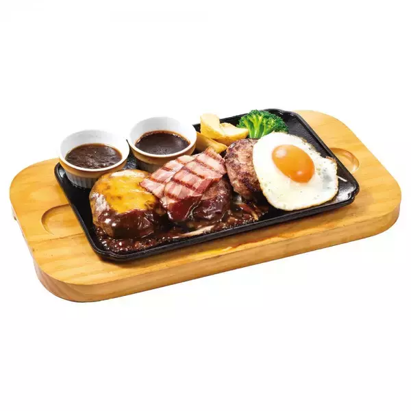 「【ビッグボーイ】6月の肉の日は「1ポンド手ごねハンバーグ」が登場。ボリューム満点特別メニューは6月30日まで。」の画像